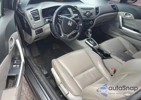 2012 Honda Civic Exl z USA, uszkodzony, nr VIN 2HGFG3B17CH535406